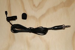Black Lavalier Lapel Microphone for Sennheiser Wireless Transmitters *NEW*