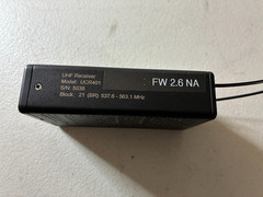Lectrosonics UCR401 Digital Hybrid Receiver- Block 21 #5038