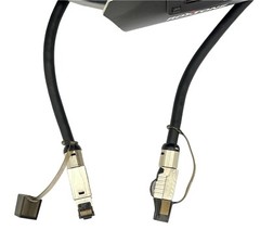 Roxtone SHIELDED Cat 6A S/FTP Flexible Cable with HIGH QUALITY RJ45 plugs