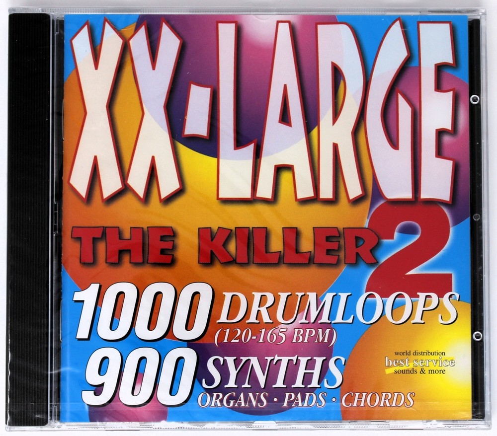 Best Service The Killer 2 Sample/Sound Library/Sampling CD SEALED/BRAND NEW!