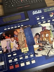 Blue AKAI Professional MPC2000XL Belonged To Miami Dj Tested