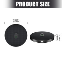 USB Desktop Microphone With Mute Function Perfect For Remote Work Learning