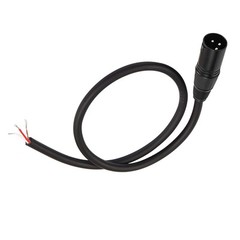 MEIRIYFA XLR Cable Microphone 3pin Pigtail Bare Wire Open End Gold…