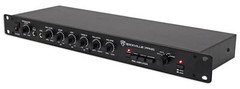 Rockville PPA20 Preamp Professional 1U Rack Mount Pre-Amplifier w/Crossover+EQ