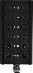 Pro Co SMA0804FBX-25 StageMaster 8×4 Stage Snake with XLR Returns – 25′