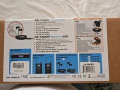 Galaxy Audio AS-1200-2 Wireless In Ear Monitoring System