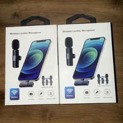 Lavalier Microphone Wireless Audio Video Recording Mini Mic For Android/iPhone
