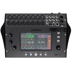 Allen & Heath CQ-18T Ultra-Compact 18in/8out Digital Mixer w Touchscreen & Bl…