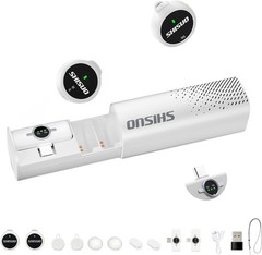Professional Wireless Microphone For Phone/PC, 3-in-1 Clip On Design, USBC Lgtng