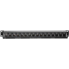 ART P16 Sixteen Channel XLR Balanced Patch Bay 1U