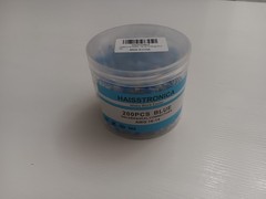 Haisstronica 200PCS 16-14 Awg Blue Heat Shrink Butt Connectors-Tinned