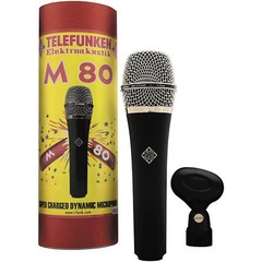 Telefunken M80 STANDARD Supercardioid Dynamic Microphone. U.S. Authorized Dealer