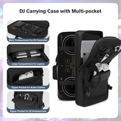 DJ Controller Case Compatible with Pioneer DDJ-FLX4/DDJ-400/DDJ-REV1 – Thick …