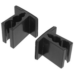 2 Pcs Wireless Microphone Clip Stand Clamp Lapel Holder for Shirt
