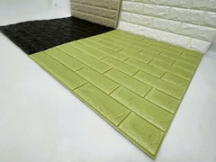 (12) Wall Sticker 30.5″ x 28″ Foam Stone Brick Wall Panels Wall Décor Wallpaper