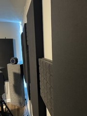 Black Acoustic Panel 16×24 1.5” Thick