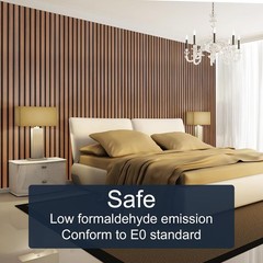 Wood Wall Panels Soundproof Acoustic Panel Interior Decor Noise Cancelling