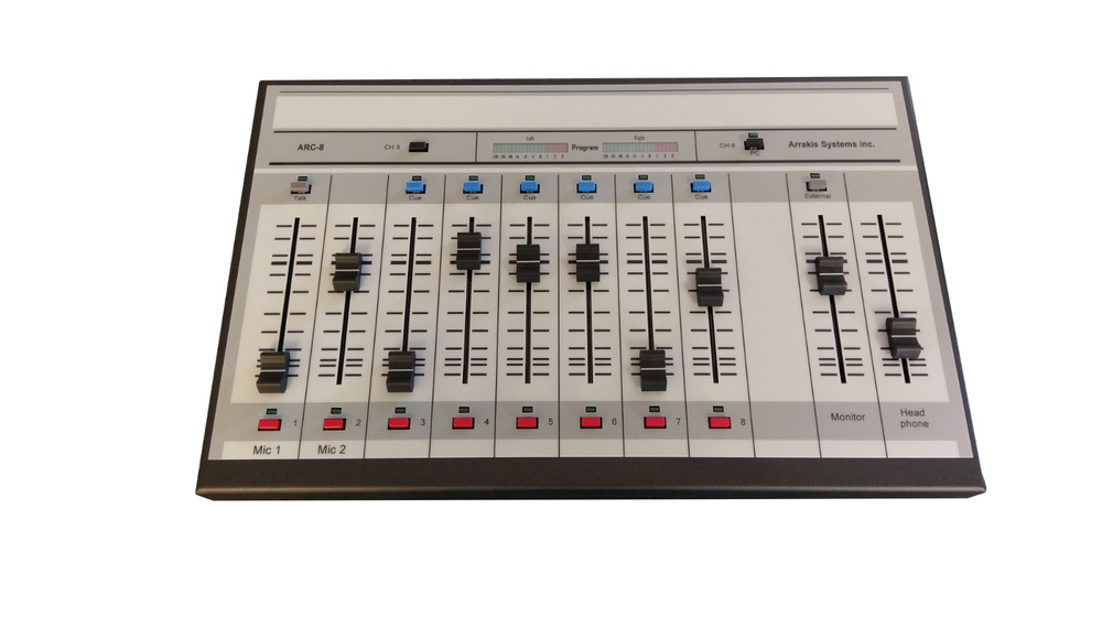 NEW – ARC-8 Broadcast Console from Arrakis Systems.