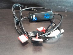 MIDI Solutions MultiVoltages THRU 1-in /2-out MIDI Through Box + BUNDLE *READ“