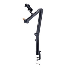 VEVOR Microphone Boom Arm with Desk Mount 360° Rotatable Adjustable Mic Stand