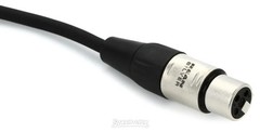 Hosa HXS-010 Pro Balanced Interconnect, REAN XLR3F to 1/4 in TRS, 10 ft