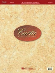Carta Manuscript Paper No. 20 Professional Carta Score Paper NEW 000210070