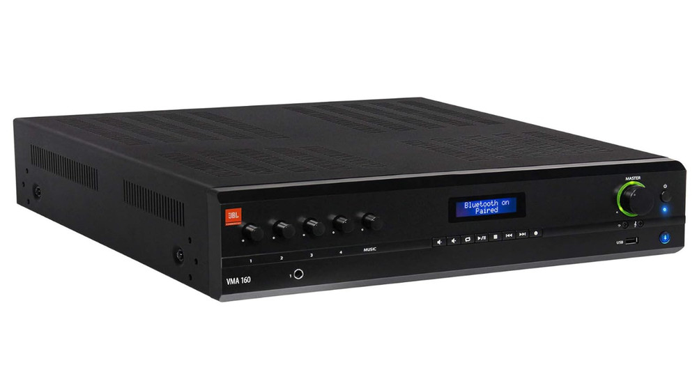 JBL VMA160 Commercial Series 60W Bluetooth-Enabled Mixer/Amplifier (5-In/1-Out)