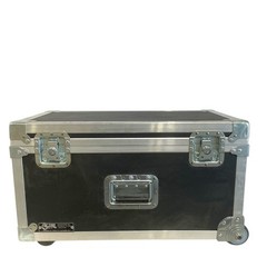 Calzone Professional ATA Flight Road Case Foam Lined Rolling Equipment Trunk