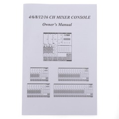 6 Channel Mixing Console Sound Live Studio Audio Mixer USB Bluetooth