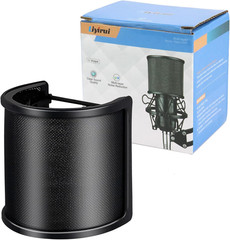 U-Shaped Mic Pop Filter, Upgraded Three Layers[Metal Mesh & Foam & Etamine Layer