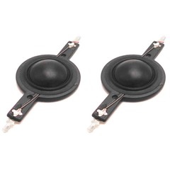 2pcs 25.4 25.5mm (1″) black silk diaphragm dome Tweeters horn driver voice coil
