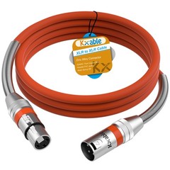 Premium 6 Feet XLR Microphone Cable Heavy Duty 22AWG OFC XLR Male to Female C…
