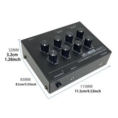 EQ207 Seven-band Equalizer Sound Amplifier Stage Sound Multipurpose Audio