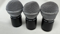 *Lot of 3* Shure SM58 Microphone Capsule / Replacement Head – Dented Grills