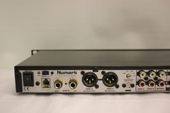 NUMARK RM6 19″ PROFESSIONAL SINGLE SPACE RACK MIXER NO POWER SUPPLY UNTESTED