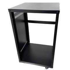 12U Open Frame Server Rack Stand for Studio Recording Network Stereo Audio Equip