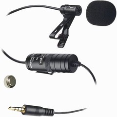 Pro Lavalier Condenser Microphone XM-L for Nikon D3100 D3200 D90 D5200 D5100 D3X