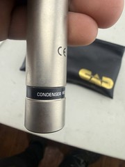 SINGLE MIC Behringer C-2 microphone cardioid condenser studio recording XLR C2