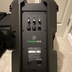 Mackie Thump 212 Active Powered PA Speaker Pair w/ Bags & Tripod Stands