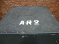 #2 – AR2. 18U Rack. SWINGING OUT AND HIDE DOORS. Bedliner coated. Shock Rack.