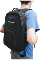 DJBP24 Rugged DJ Compact Backpack with 11 Compartments/Fits 17″ Laptop