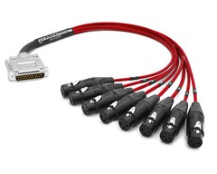 Apogee DA16x Premium Mogami 3162 Digital DB25 | Neutrik Gold XLR-F Red 80 ft.