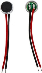 MIC Electret Condenser Stereo Microphone 6mm Dia 3.5mm Black, Red, Silver