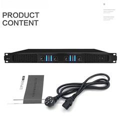 RX-4 High Power Digital 4 Channel 800 Watts Power Amplifier for Karaoke