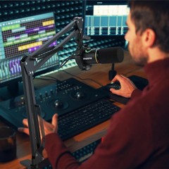 Adjustable Boom Arm for Silent Mic Positioning – 1KG Load Capacity