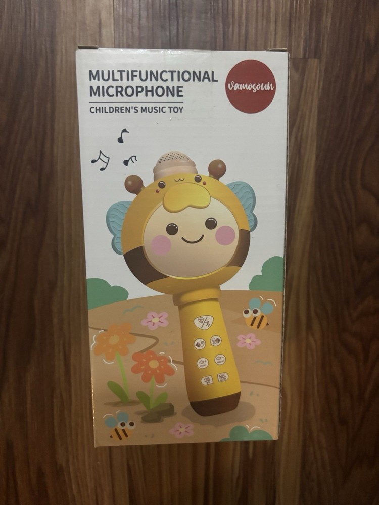 Baby Animal Microphone Toy, 1-2 Year Old Boy Girl Karaoke Toy