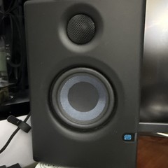 PreSonus Eris E3.5 computer studio Speakers monitors used with box