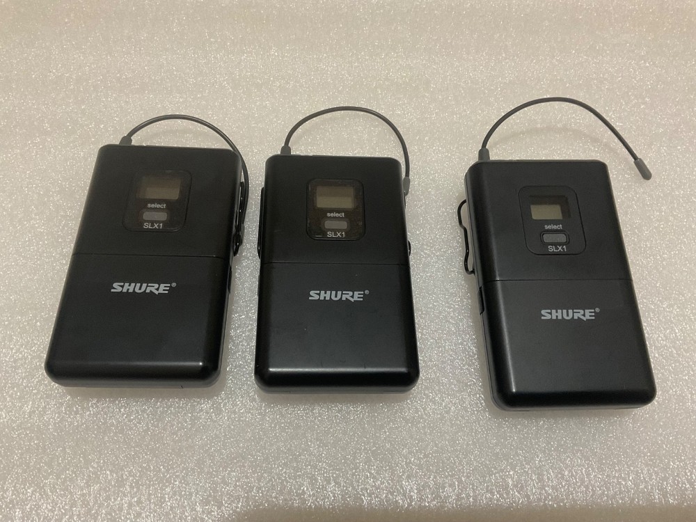 Shure SLX1 H5 Wireless Bodypack Transmitter 518-542- MHz Backlit LCD
