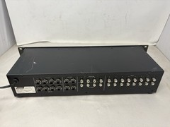 FOSTEX 2016 16-Channel Rack Mount Line Mixer, Made In Japan, Rare Vintage Unit