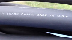 Multicore Audio Snake Cable VTG28 Chan 24AWG Wire CL2 (UL) FT4 – 15Ft